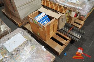 55 · PALLET CONTAINING VARIOUS ITEMS BUT NOT LIMITED TO, 2x SKF BEARINGS, PIN# NJG2320VHC3, FULL COMPLEMENT BRG DSGN, FLOW METER, POSITIVE DISPLACEMENT, M100 SERIES, SENSOR,GAS,NH3,ELECTRO CHEM, 0-100 PPM, VALVE: 501, 3/4 ON, BSPP: 24 VDC, 10W, 3x TURTLE TOUGH SENSOR PH AND ORP, T 1000, 0-14 PH, 5/4 INCH AND OTHER VARIOUS ITEMS.