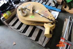 39 · ON PALLET, 85 TON SNATCH BLOCK, NOBLES PN LD 179