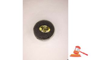 23 · LEMON QUARTZ, OVAL CUT, 5.3 CTS