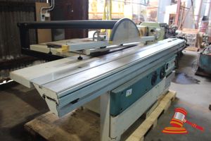 24 · PANEL SAW 5CM MINIMAX FORMULA S35, 3.2 SLIDING TANK, MANUAL TILT, MANUAL RISE AND FALL WITH OVERHEAD GUARD, 415 V POWER