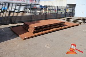 20 · PACK OF 6 PLATE STEEL APPROX 6000 X 2495 X 13MM. (B6634934), (PLANT# 1001)