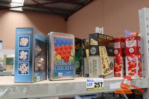 257 · BUNDLE OF TOYS INCLUDING: 1x BRAIN BENDERS, 1x CHINESE CHECKERS, 1x CASINO GAMES, 2x SOLID WOOD MANCALA, 2x RAINBOW JUMBLING TOWERS, ALL UNOPENED