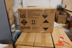 2x Boxes Of Clean Easy Heavy Duty Drain Cleaner, 1l Per Bottle, 20x Bottles Total