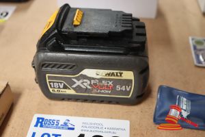 DEWALT 18V BATTERY, UNTESTED