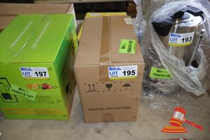 195 · BENCHTOP FRYER SINGLE PAN 4LT