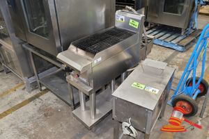 1 X Luus Commercial Char Grill, Model: Cs-3c, Sn:24722, Natural Gas, Untested, Approx; 290mm W X 770mm D X 1.1m H, Some Marks