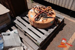 Siab 30 Inch Lifting Magnet, Model# Se30c, Serial# 10797, 230 Vdc, 14 Amps, 75% Duty Cycle, On Pallet #Se300