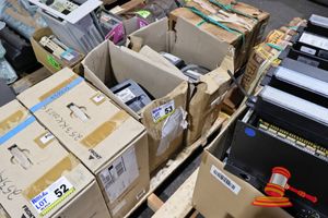 Approx 14 X Zebra P4t Barcode Printers, Untested, In 2 Box
