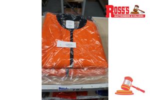 78 · 2x ORANGE WORK VESTS, SIZE: XL