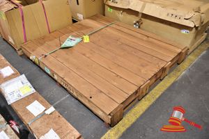 1 X Caterpillar Window, Cat P/N:533-7100, Approx; 1.7m L X 1.6m W X 30cm H, Sealed In A Crate, (B4837943)
