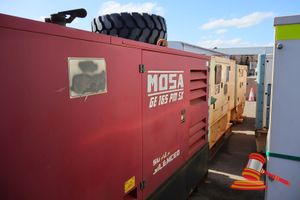 57 · 1 X MOSA SUPER SILENCED GENERATOR, MODEL: GE 165 PM SX, 165 KVA, 132 KW, SN:C000039209, YEAR: 2015, UNTESTED HRS UNSIGHTED ASSET #GN645, (B2474356), (PO# 4503030954, PLANT# 1069)