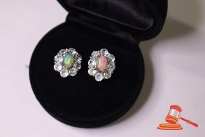68 · OPAL EARRINGS