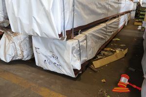 Pack Of Jarrah Decking, Fj Feature, 086mm X 019mm, Random Lengths, 590lm, 53.69m2 With A 5mm Gap (L5.700 X W480mm X H470mm X 800/900kg Approx Transport Size) (Pack# 320029877)