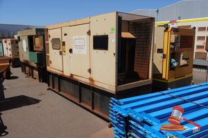 1 · 1 X KOHLER DIESEL GENERATOR SET, MODEL: KD220C2, 200 KVA PRIM / 220 KVA STAN, SN:SGC325L5, 1700L FUEL CAPACITY, 415/240V 50HZ 3 PHASE, HOURS UNSIGHTED, APPROX;1.1M W X 3.5M L X 2M H, UNTESTED (SOME MARKS / RUST) (ASSET NO; 17R4817)