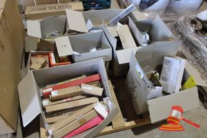 PALLET OF ASSORTED DRILL BITS, THREAD REPAIR KITS, BOLTS & SCREWS, DIES, TAPER SHANKS
