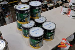 53 · 8 X DULUX PROFESSIONAL ENAMEL PAINT, HIGH GLOSS PREMIUM ENAMEL, ULTRA DEEP, 4 LITRES