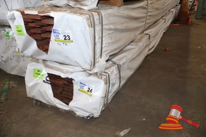Pack Of Jarrah Decking, Fj Feature, 135mm X 019mm, 296.40lm, Random Lengths, 41.44m2 With A 5mm Gap (L5.700 X W480mm X H470mm X 800/900kg Approx Transport Size) (Pack# 320030473)