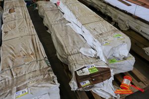 74 · JARRAH KD PRIME T&G FLOORING END-MATCHED 130 x 19 (PACK NO - GB23511C), 105LM - RANDOM LENGTHS - L4.2 x W.410mm x D250/300mm APPROX .394m3