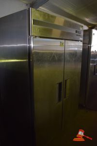 Skope Single Phase Centaur Two Door Stainless Steel Commercial Refrigerator, Model BC126-2RROS-E, *Note: Shelving Missing