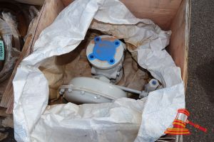95 · FISHER / EMERSON GAS REGULATOR TYPE R1098 SERIAL/FS 19739 (SOME MARKS)