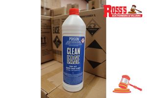 259 · 2x BOXES OF CLEAN EASE HEAVY DUTY DRAIN CLEANER, 1L, 20x BOTTLES TOTAL