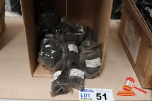 51 · BOX OF ASSORTED ABW IMPACT SOCKETS (IMPERIAL & METRIC)