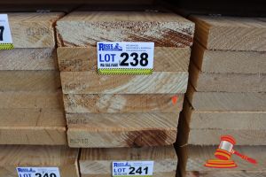 6x Lengths Of Non-Structural, Untreated Pine Timber, Approx 190 X 45mm X 2.4m