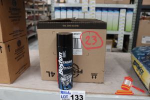 133 · BOX OF PENRITE BOSTON ENGINE DEGREASER, 400g