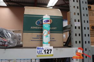 127 · BOX OF V-TECH VITAL COOLROOM MASTIC, 300ml