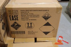 421 · 2x BOXES OF CLEAN EASY HEAVY DUTY DRAIN CLEANER, 1L PER BOTTLE, 20x BOTTLES TOTAL