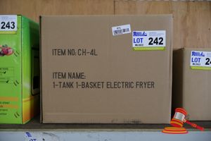 242 · BENCHTOP FRYER SINGLE PAN 4LT