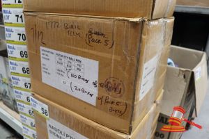 Box Of Ball Point Pens, Approx 1200 Pens Total