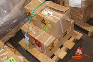6 X Caterpillar Collars, Part No. 178-6242 (Boxes Strapped Together, On Pallet)