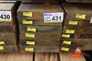 431 · 6x LENGTHS OF STRUCTURAL MGP 10, H4 TREATED PINE TIMBER, APPROX 240 x 45mm x 2.4m