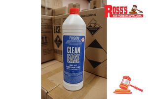 246 · 2x BOXES OF CLEAN EASE HEAVY DUTY DRAIN CLEANER, 1L, 20x BOTTLES TOTAL