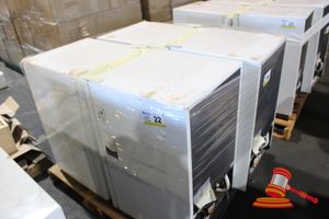 22 · PALLET OF 4X BAR FRIDGES, WHIRLPOOL REFRIGERATORS, MODEL: WRO 12SW, 120L , UNTESTED , SOME MARKS
