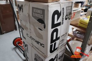Box Of Force360 Rebel Type 5 Disposable Coveralls, Size: 3xk