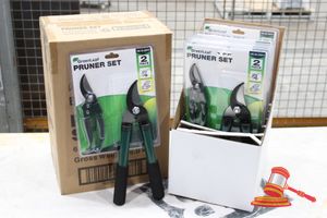 52 · 2 x CARTONS OF GREENLEAF BEST BUYS PRUNER SETS (6 x 2PC SETS PER CARTON). UNUSED