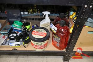 1 X GARDEN BASICS PYRETHRUM SPRAY, 1 X GARDEN BASICS ALL PURPOSE NPK FERTILISER, 3KG, 2 X DIGGERS CITRONELLA TORCH & LAMP OIL, 4 LITRES