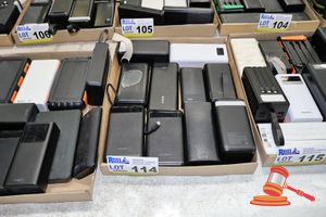 10 X Portable Power Banks, Various Brands And Power . Including: Cygnett, Anker. Untested (Some Marks)