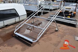 1 X Maxirack Rail Frame, Aluminium, Suits Navara, Hilux And Ranger (Some Marks)
