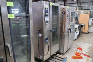 Rational Self Cooking Center, Model: Scc 201, 40.5 Kw, Sn:E21se08072149607, 3 Phase Hardwired, Untested, Oven Dirty, Approx; 770mm D X 790mm W X 1.7m H