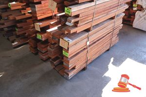 44 · PACK OF JARRAH SAWN, 100 x 38, QTY 31/1.5M, 13/1.2M, 16/0.9M (PACK ID# 61)