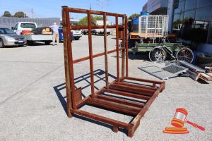 FORKABLE STEEL STILLAGE, APPROX L2110 x W1100 x H1700mm