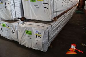 90 · PACK OF JARRAH SKIP DRESSED, FEATURE, 100mm x 25mm, PACK SIZE L5.7MT x W500mm x H450mm =900kg, 409LM (PACK# 320028040)