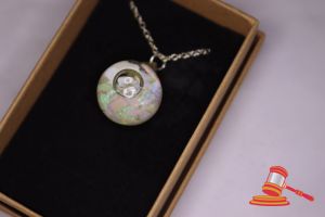 69 · OPAL CHIP PENDANT