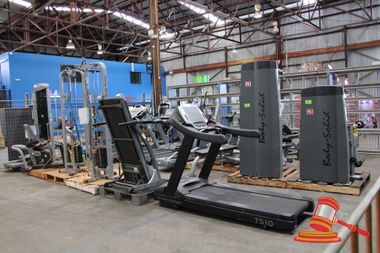 Online auction gym equipment sales