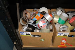 Box Of Assorted Tape