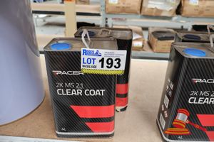 2x Pacer 2k Ms 2:1 Clear Coat, 4l Each