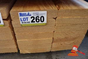 260 · 14x LENGTHS OF NON-STRUCTURAL, UNTREATED PINE TIMBER, APPROX 170 x 35mm x 2.4m